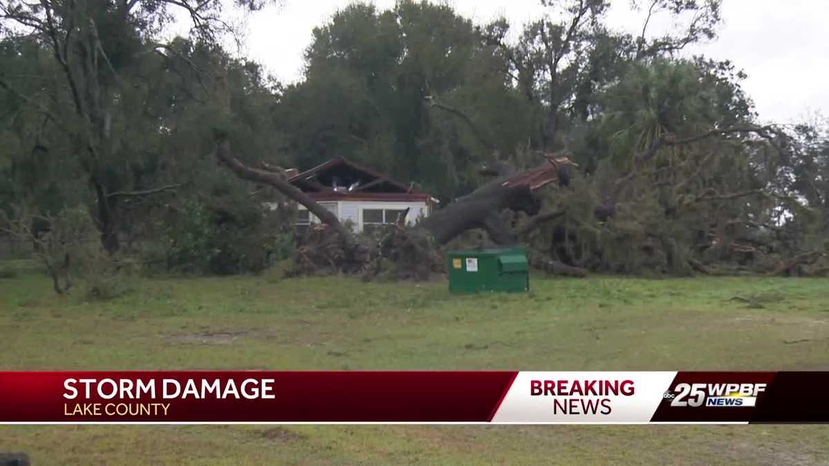 Homes Damaged During Thursday Storms