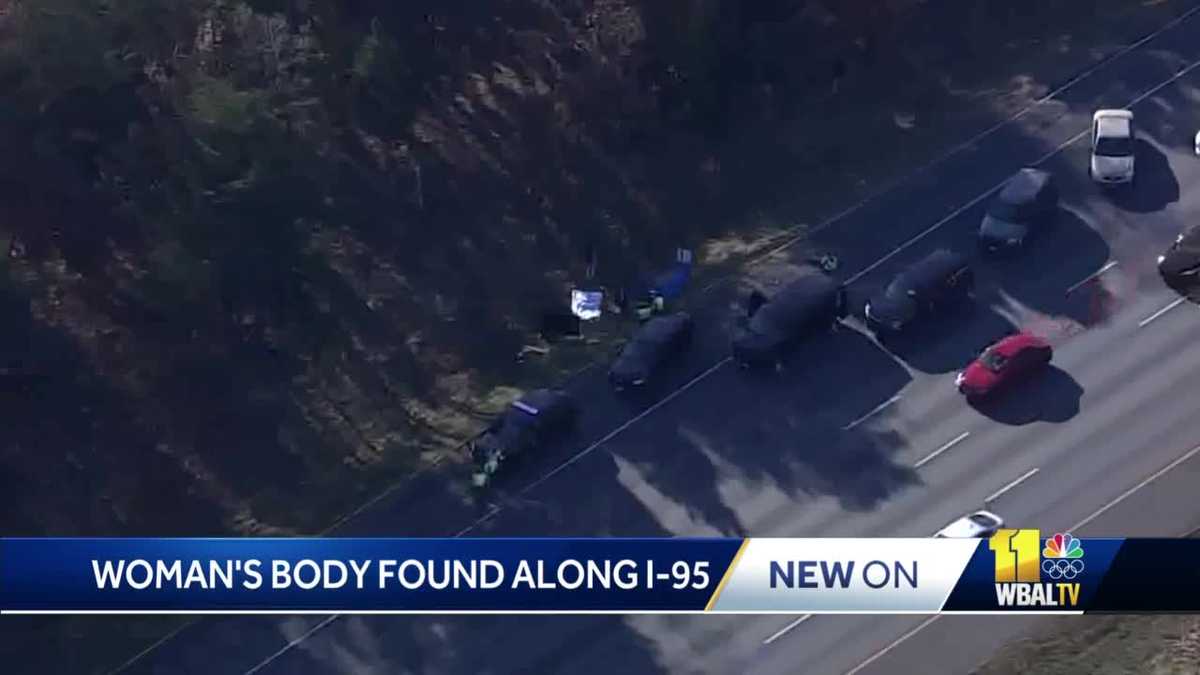 Woman's body found on shoulder of I-95 in Laurel identified