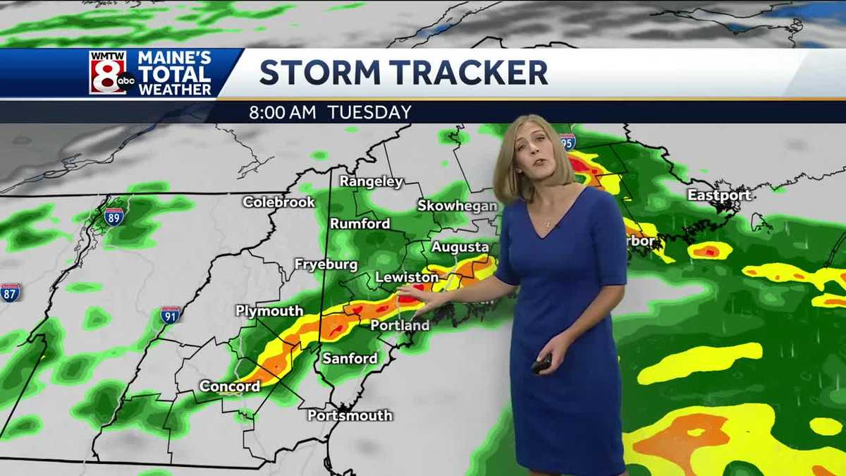 Quiet Monday Evening, Showers Arrive Overnight