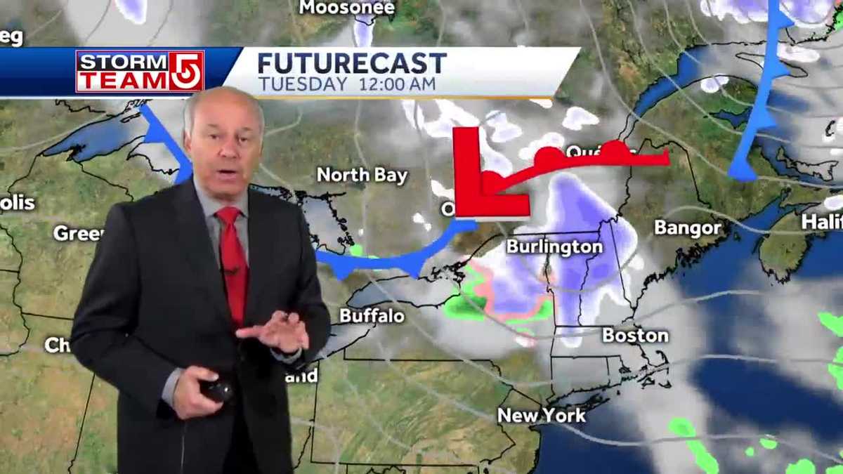Video: Overnight snow showers possible in parts of Mass.