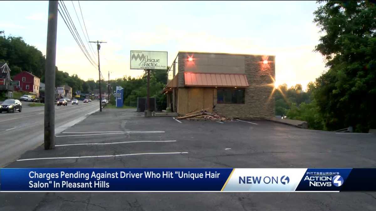 Police find driver of car who crashed into beauty salon in Pleasant Hills