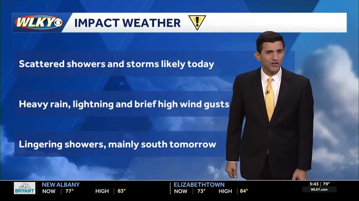 Rain and storms likely Thursday