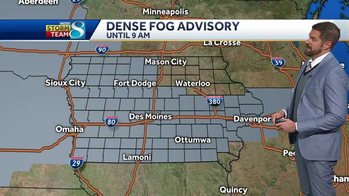 Dense fog advisory in place this morning