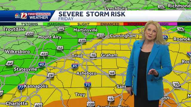 Milder and sunny Thursday afternoon, Friday severe storm threats - Vimarsana News