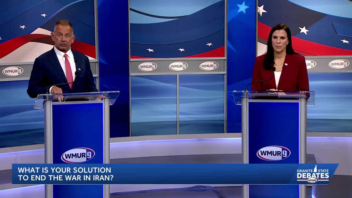 2026 NH CD1 Race: DiLorenzo, Shaheen debate war in Iran