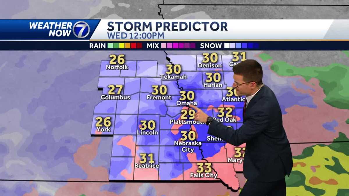 Omaha morning weather forecast for Tuesday, January 17