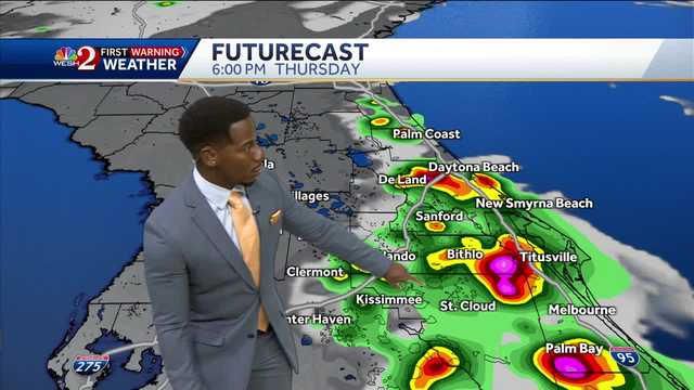 Central Florida forecast: Possible severe storms Thursday afternoon