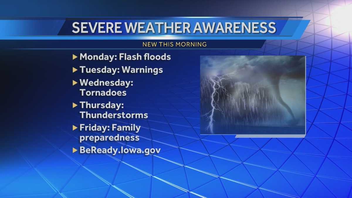 Severe weather awareness week: What you need to know