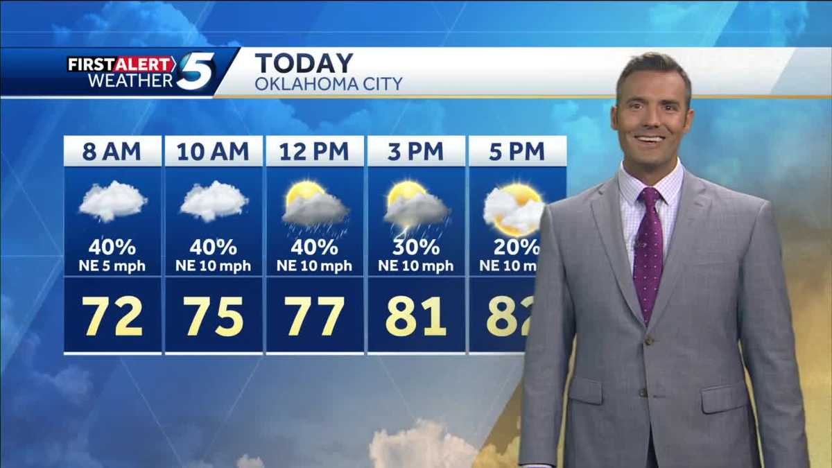 FORECAST: Rain lingers for some today - KOCO