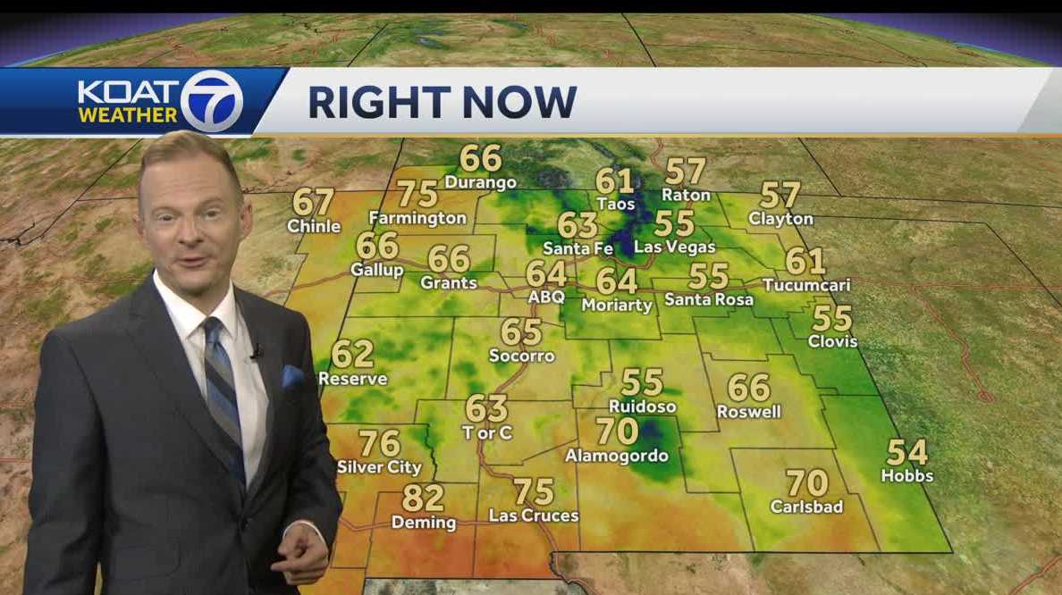 Storms dry out for New Mexico with summer-like heat ahead - Vimarsana News