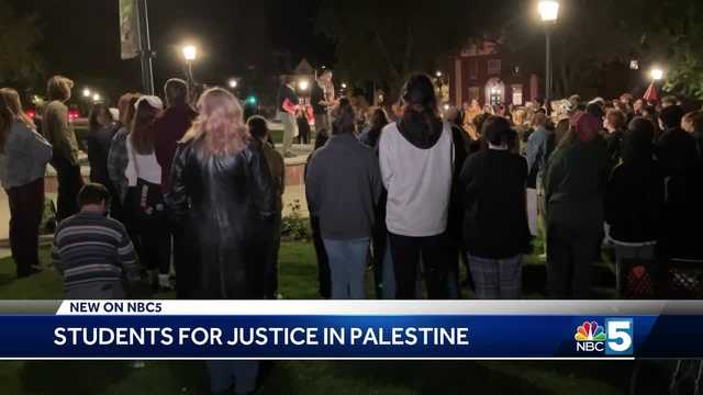 Students for Justice in Palestine hosts vigil on University Green - Vimarsana News