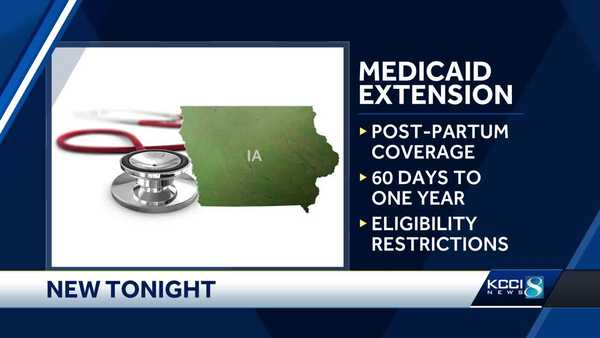 iowa bill to change medicaid postpartum coverage heads to governor's desk