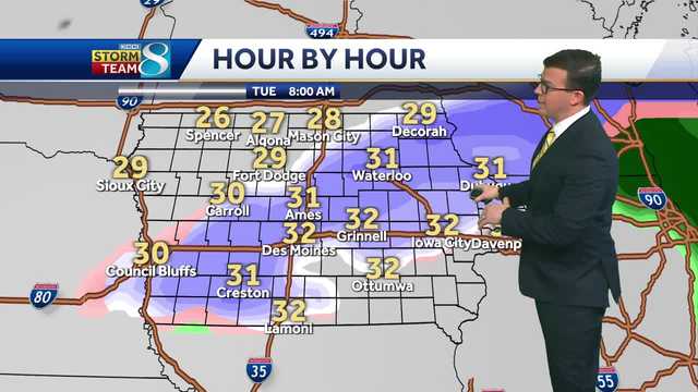 Iowa weather forecast: Rain and ice chances this week - Vimarsana News