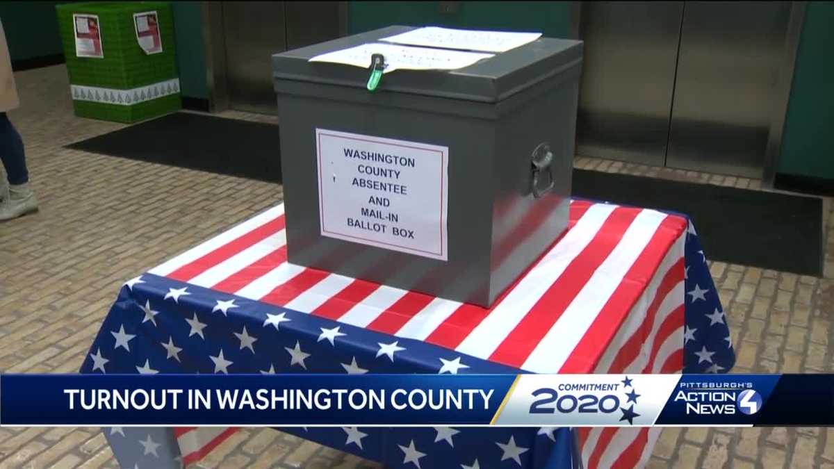 Washington County, Pa. 2020 Election Results