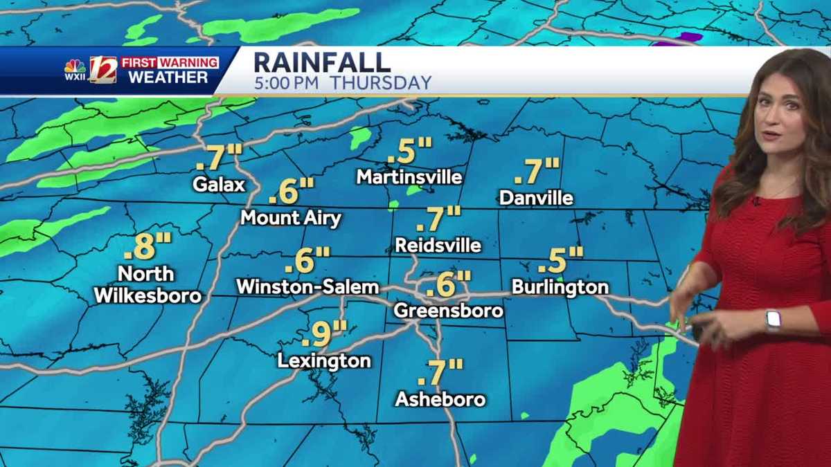 IMPACT DAY: Chilly Rain Wednesday and Thursday