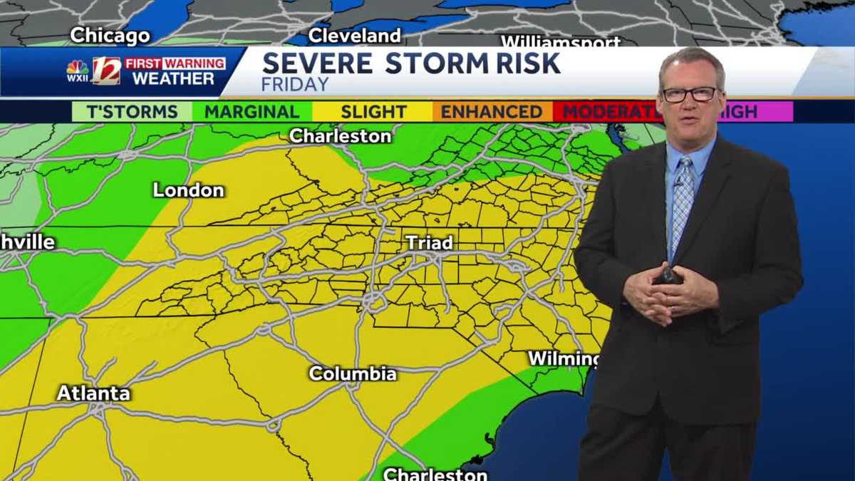WATCH: Gorgeous Thursday, Stormy Friday