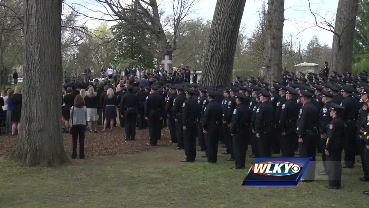 LMPD officers join Rodman family for graveside service