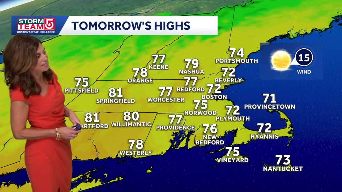 Video: Warm few days before fall weather returns