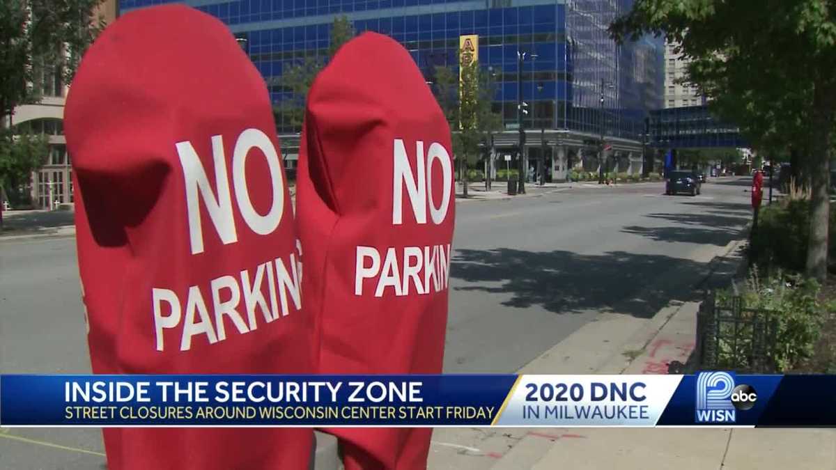 Inside the DNC security zone