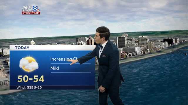 Milder air streaming in, slim shower chances develop - Vimarsana News