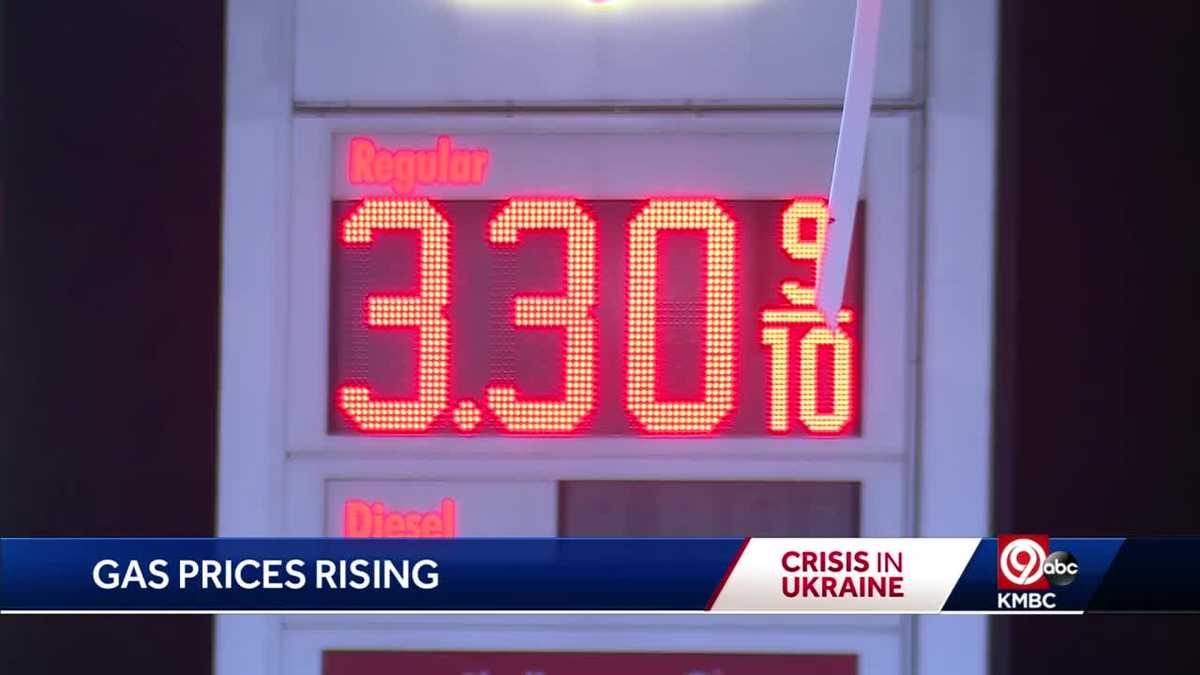 Kansas City gas prices rising due to Russia threat