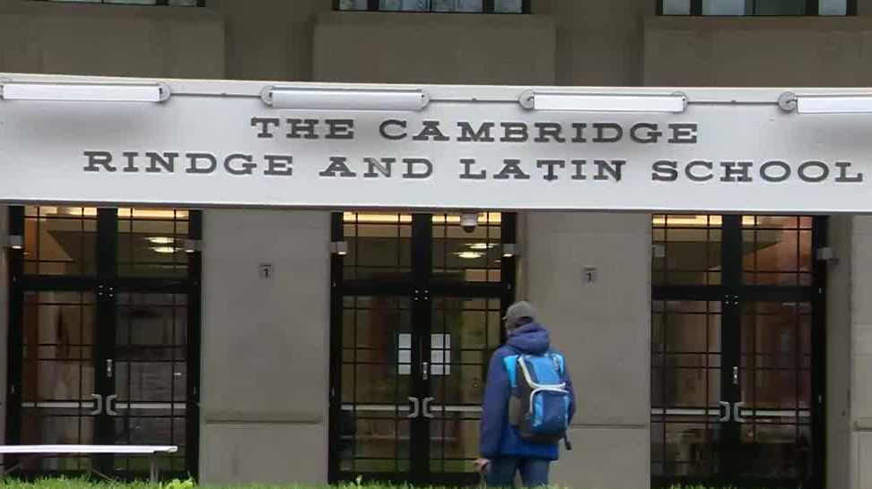 High school students return to full-time, in-person learning