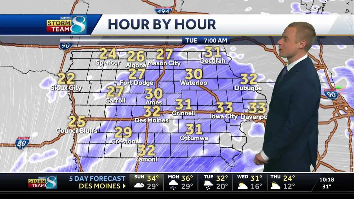 Light snow chances Saturday ahead of more impactful storm Monday-Tuesday