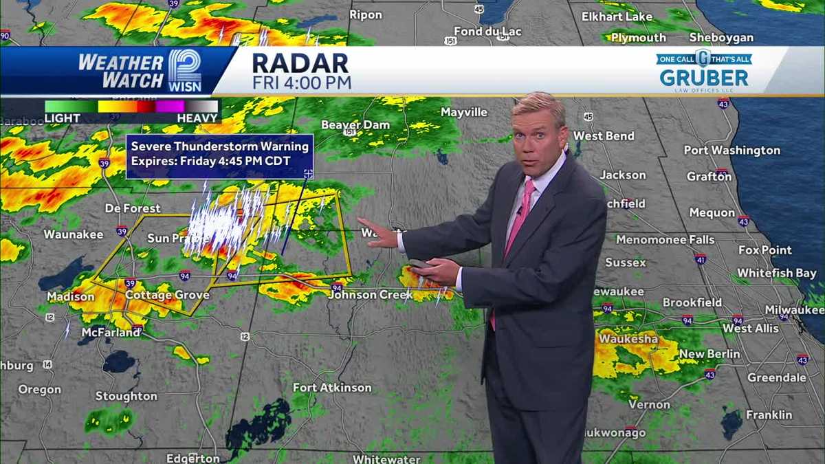 Severe thunderstorm warning expired for SE Wisconsin