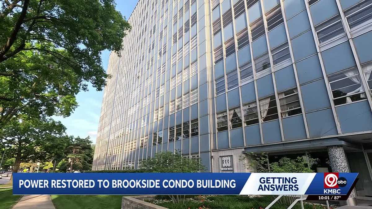 Power restored at Kansas City condo after hours without electricity