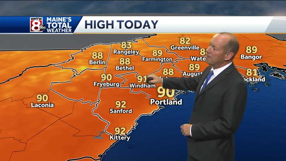 Sunshine returns with fading humidity Friday