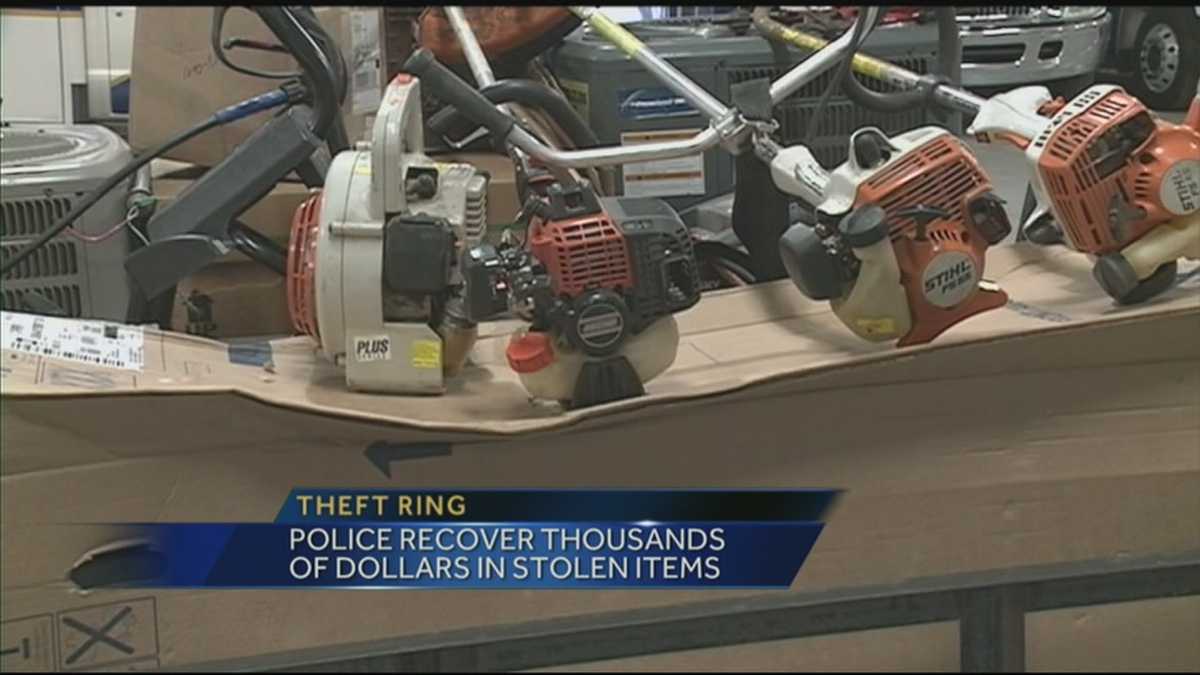 Police search for owners of stolen items