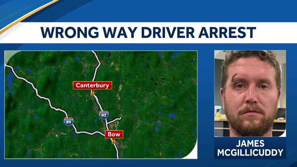 NHSP: Massachusetts man arrested after driving wrong way on I-93