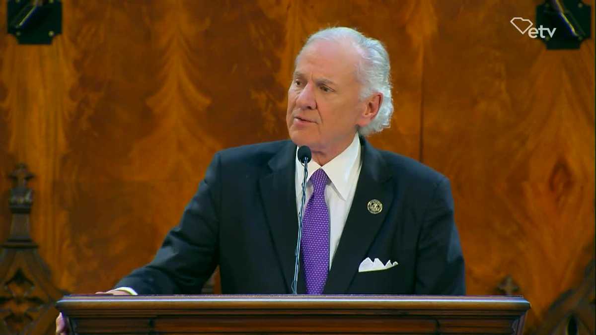 McMaster in final State of the State pledges to sign law eliminating South Carolina income tax