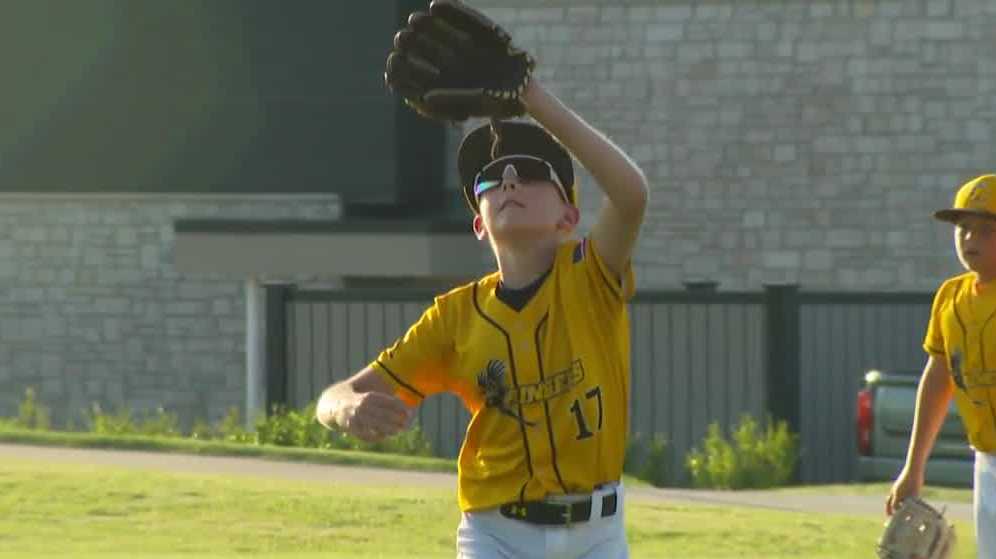 Iowa boy with leukemia returns to baseball after parents create shirt to protect chemo port