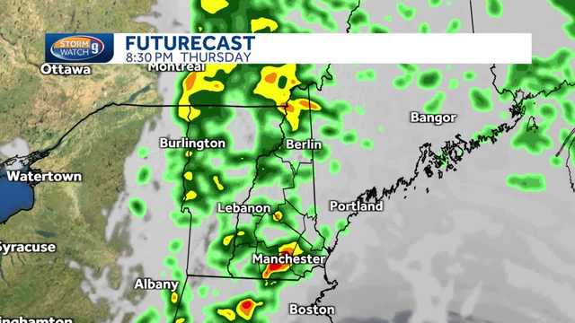 NH forecast: Potential exists for late-day thunderstorms - Vimarsana News