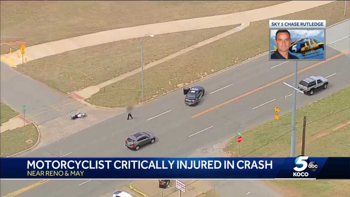 Motorcyclist taken to hospital in critical condition after crash in ...