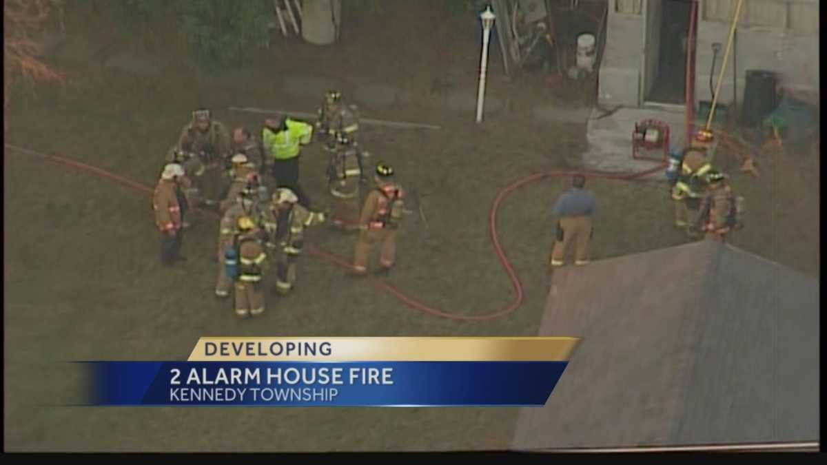 Two alarm fire in Kennedy Township