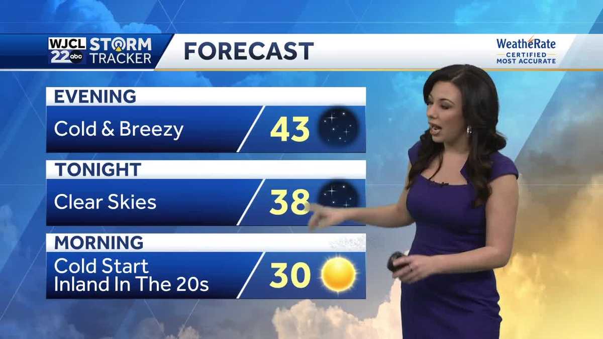 Freeze Warning in effect as lows drop below freezing Saturday night