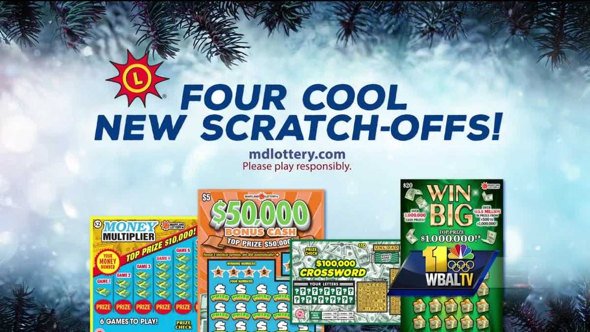 Video Check out Maryland Lottery's new scratchoff games!