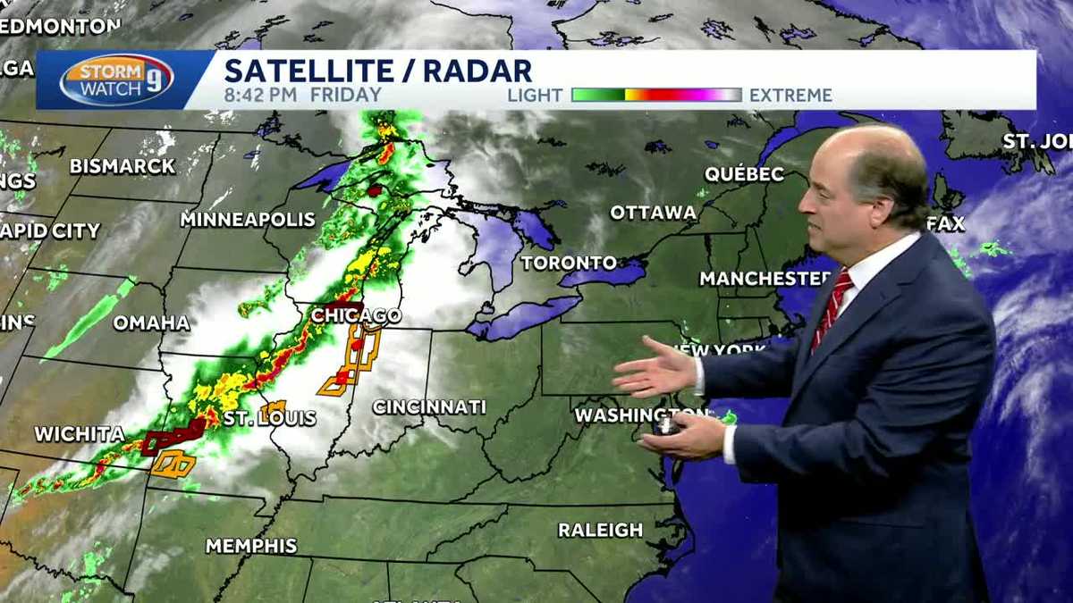 Video: Rain, wet snow to end weekend in New Hampshire