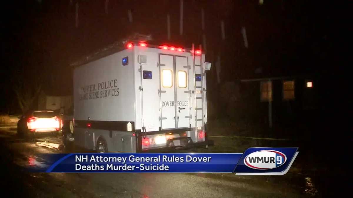 Attorney general rules Dover deaths murdersuicide