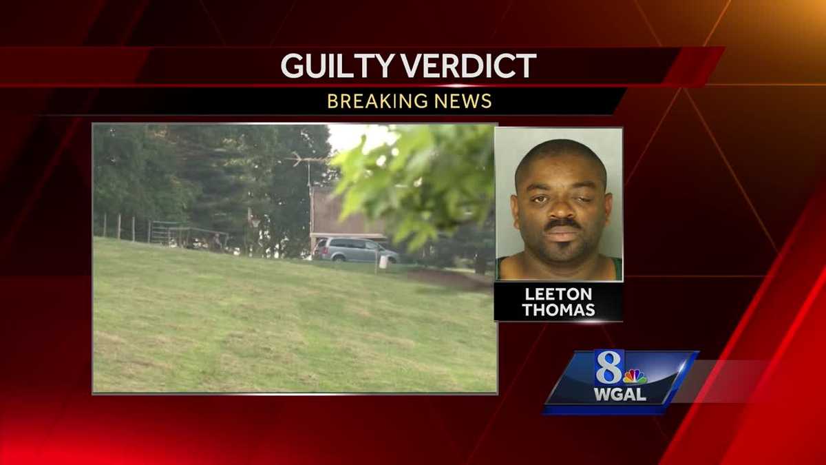 Man found guilty of double-murder at Lancaster County home