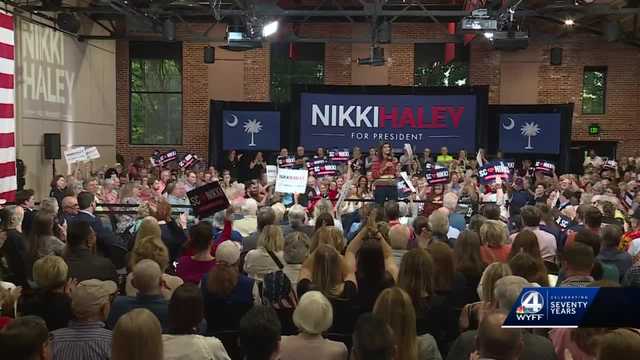Nikki Haley holds campaign rally in South Carolina - Vimarsana News