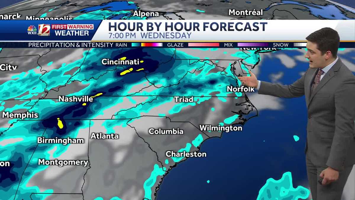 Warm days ahead, rain and storm chances return midweek