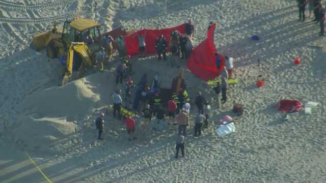 Teen killed after hole he was digging on NJ beach with sister collapsed - Vimarsana News