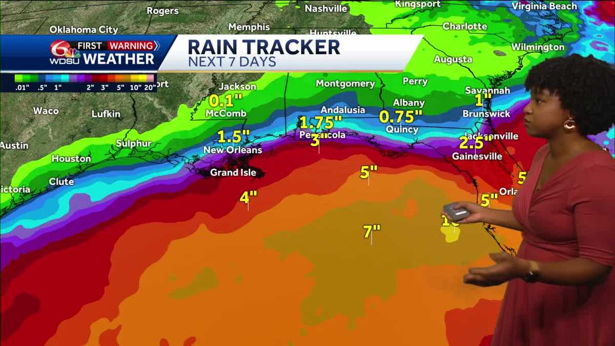 Week starts hot & dry before rain, slightly cooler temps arrive