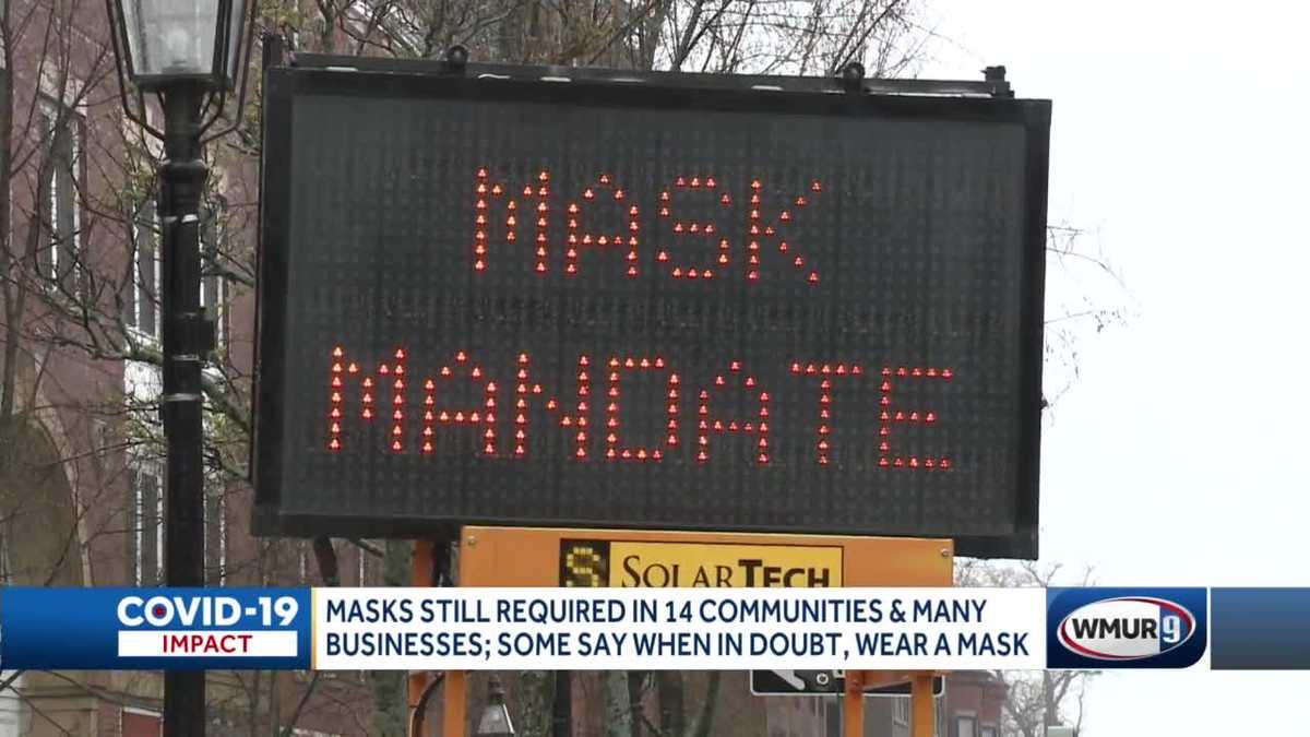 Mask rules vary in New Hampshire between communities, businesses