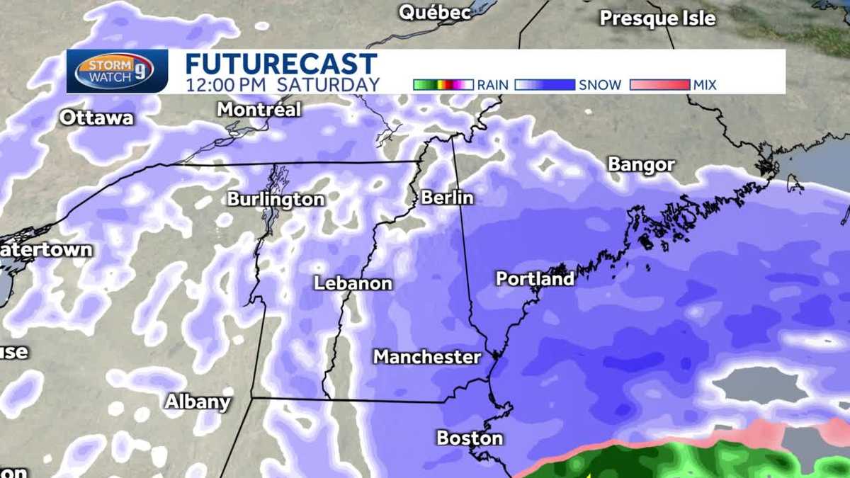 New Hampshire hourly weather Track when winter storm ends