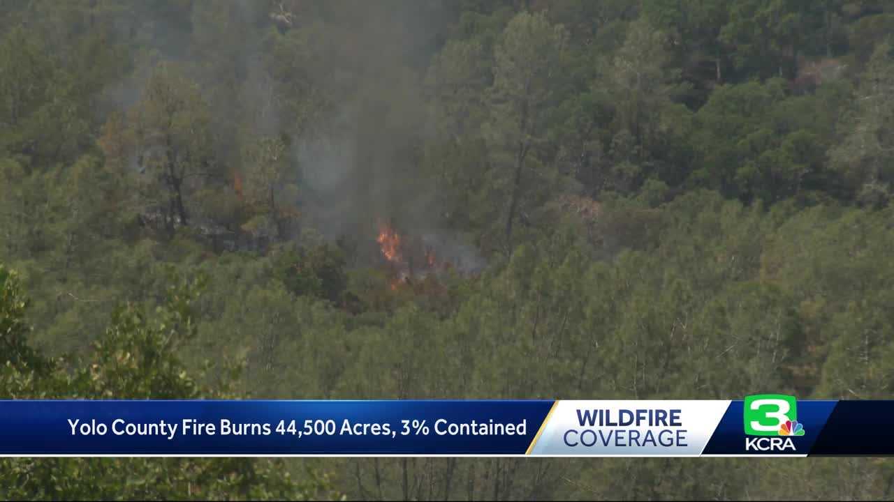 Winds Create Tough Conditions For Crews Fighting County Fire