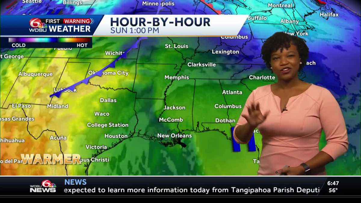 Coldest air of the season is here!